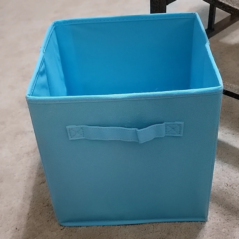 Cloth Organizing Bin (Baby Blue)